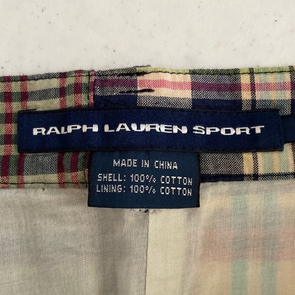 Ralph Lauren Madras Patchwork Mini Skirt - Picture 2 of 7